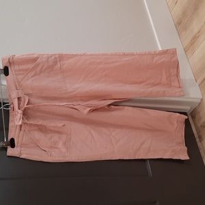 GUESS Cute pink linen Capri